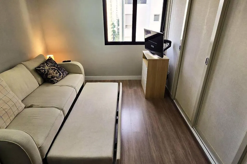 Apartment Apart-Hotel Com Linda Vista No Jardins! Sao Paulo